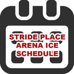 stride place ice schedule button
