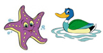 starfish duck icon