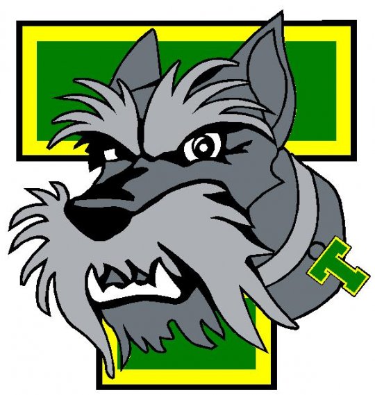 portage terriers logo