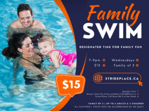 family swim wednesdays $15