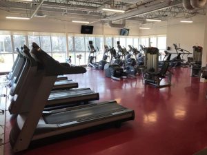 fitness centre equipment