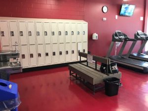 fitness centre lockers