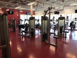 fitness centre equipment