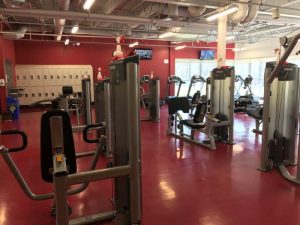 fitness centre equipment