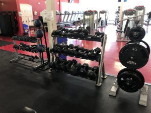 fitness centre weights