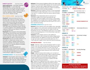 Lesson Brochure fall 2025