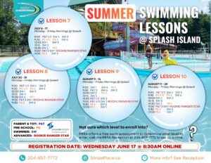 summer 2026 swimming lessons