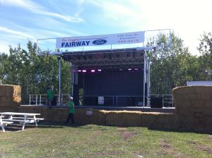prra large stage picture concert set up