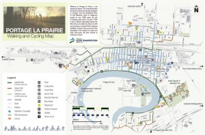 portage cycling trails map